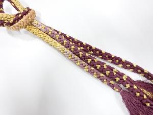 正絹　手組帯締め